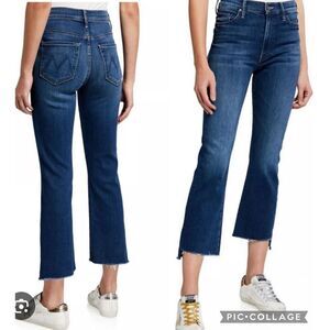 Mother the insider crop step fray size 26, $238 A61